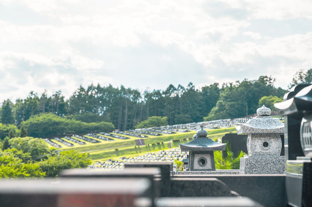日本の墓地
